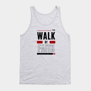 Walk By Faith | Bible Verse Tank Top